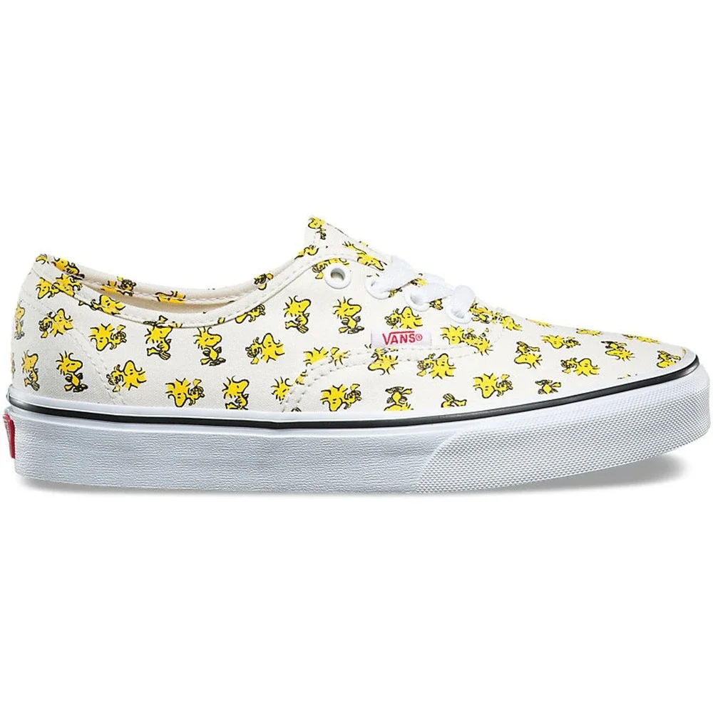 Vans x Peanuts Authentic Woodstock Cream Yellow Sneakers VN0A38EMOQW Mens 8 W9.5